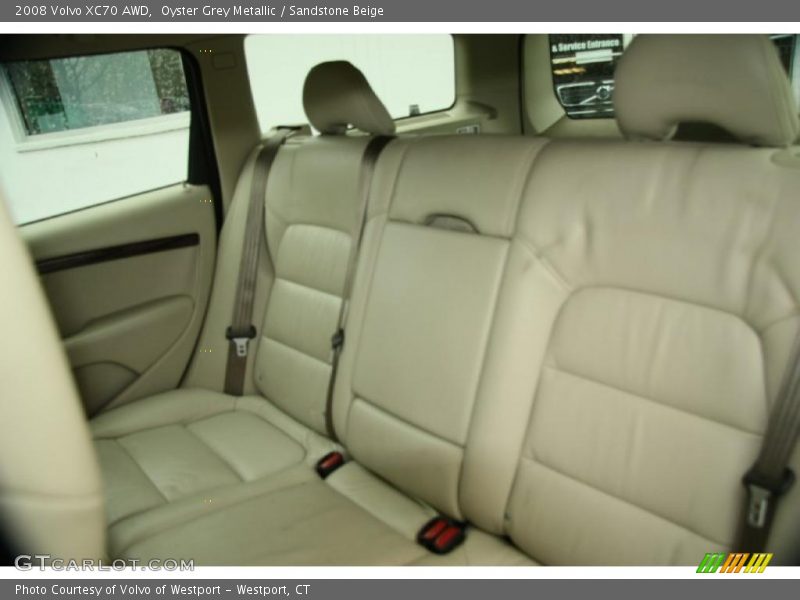 Oyster Grey Metallic / Sandstone Beige 2008 Volvo XC70 AWD