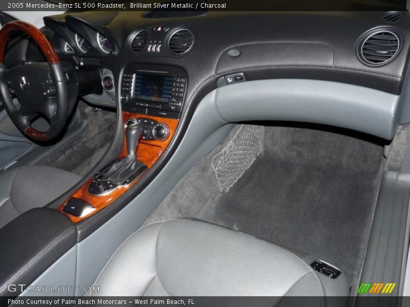  2005 SL 500 Roadster Charcoal Interior