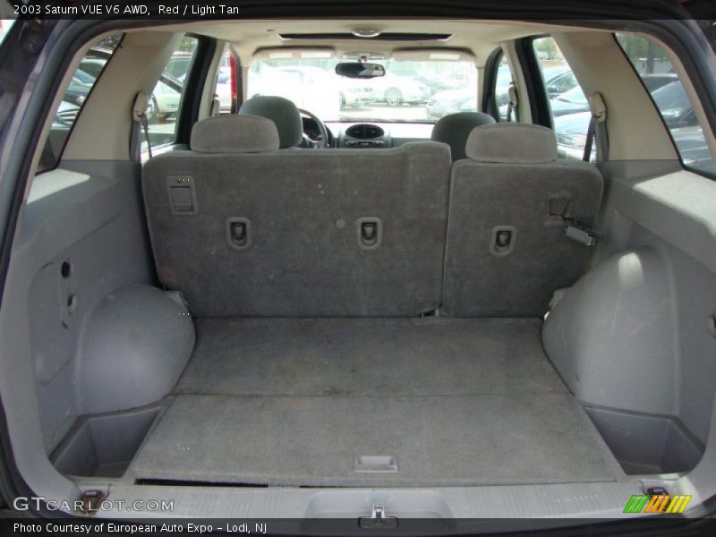 Red / Light Tan 2003 Saturn VUE V6 AWD