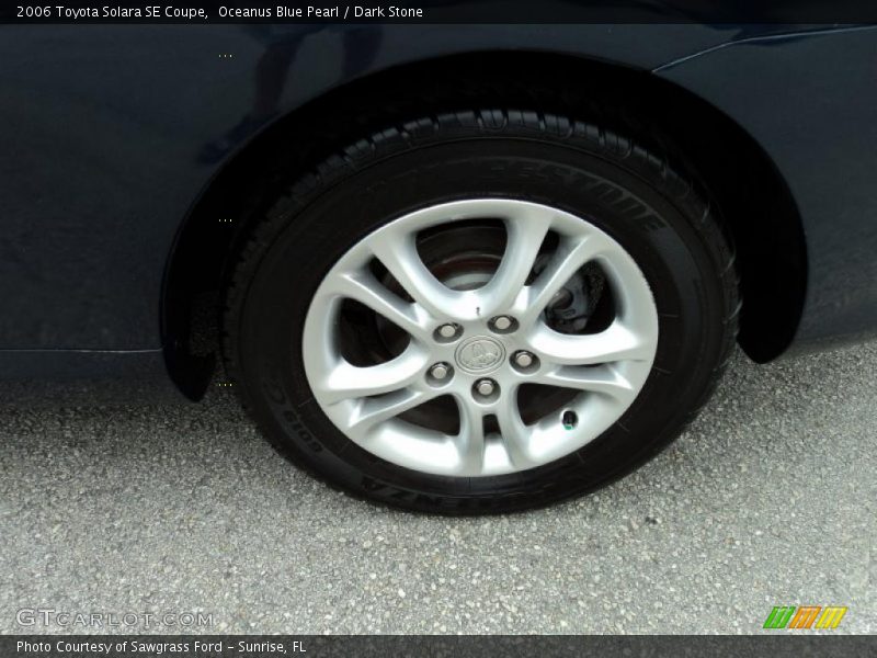 Oceanus Blue Pearl / Dark Stone 2006 Toyota Solara SE Coupe