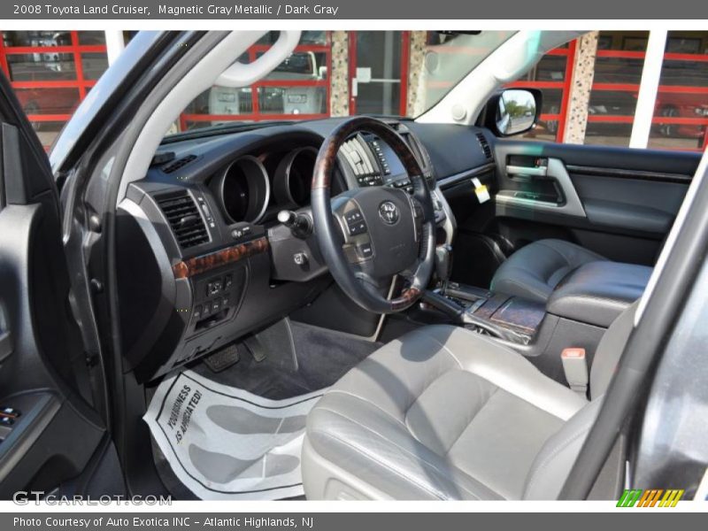 Magnetic Gray Metallic / Dark Gray 2008 Toyota Land Cruiser