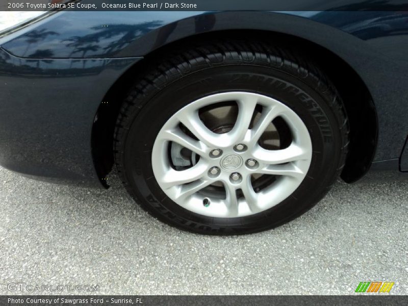 Oceanus Blue Pearl / Dark Stone 2006 Toyota Solara SE Coupe
