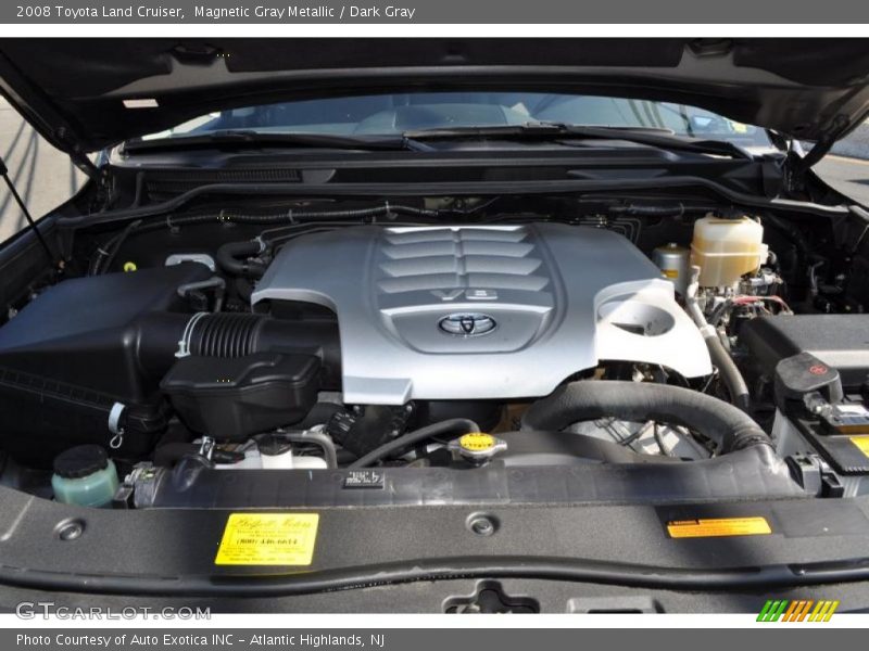 Magnetic Gray Metallic / Dark Gray 2008 Toyota Land Cruiser
