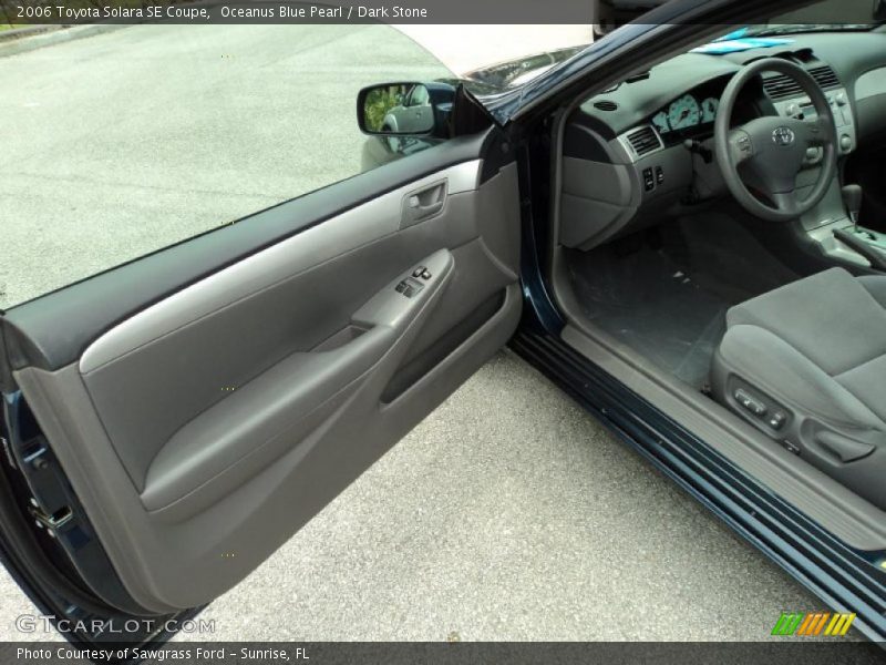 Oceanus Blue Pearl / Dark Stone 2006 Toyota Solara SE Coupe