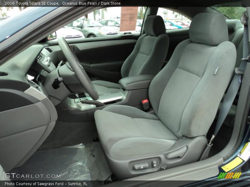  2006 Solara SE Coupe Dark Stone Interior