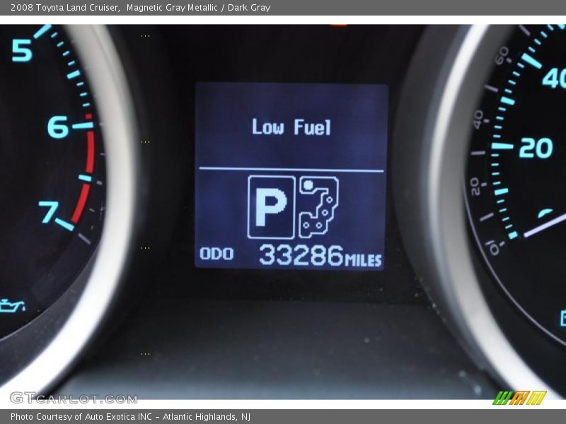 Magnetic Gray Metallic / Dark Gray 2008 Toyota Land Cruiser