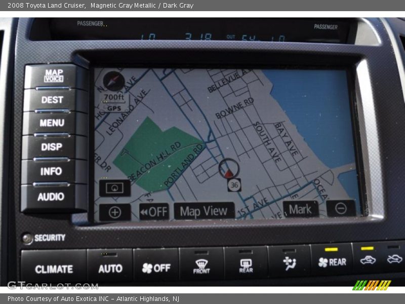 Navigation of 2008 Land Cruiser 