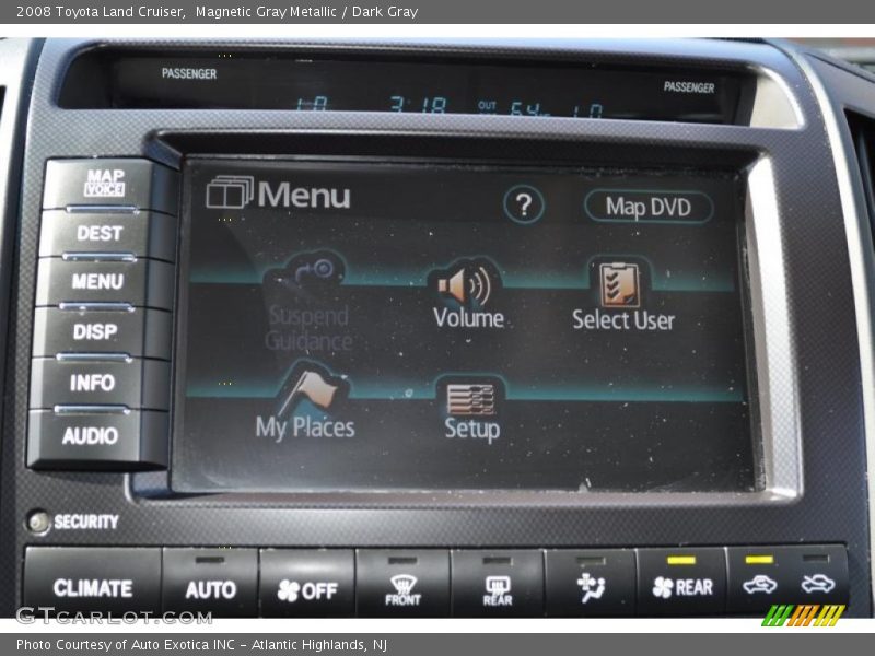 Magnetic Gray Metallic / Dark Gray 2008 Toyota Land Cruiser