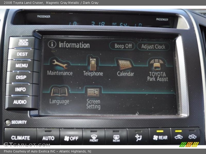 Magnetic Gray Metallic / Dark Gray 2008 Toyota Land Cruiser