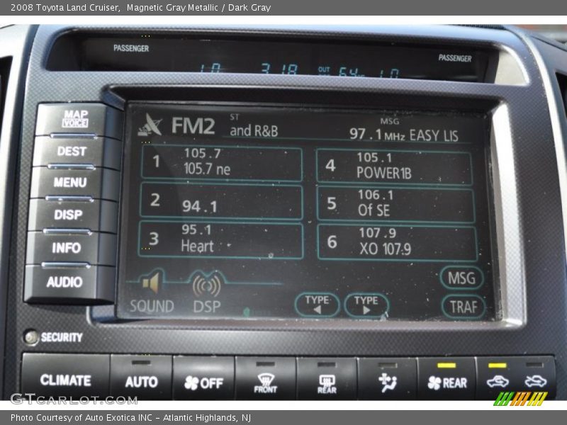 Magnetic Gray Metallic / Dark Gray 2008 Toyota Land Cruiser