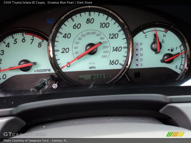  2006 Solara SE Coupe SE Coupe Gauges