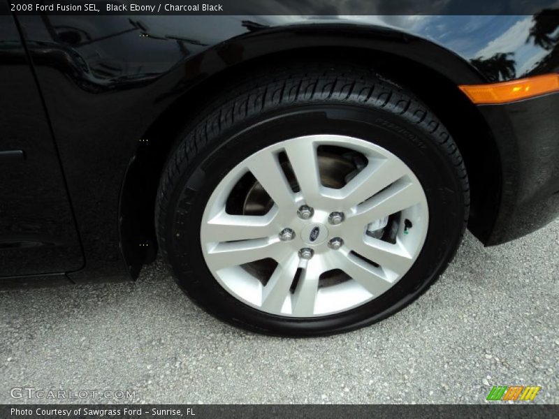 Black Ebony / Charcoal Black 2008 Ford Fusion SEL