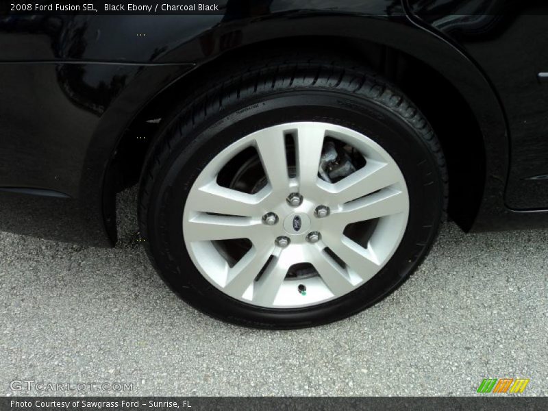 Black Ebony / Charcoal Black 2008 Ford Fusion SEL