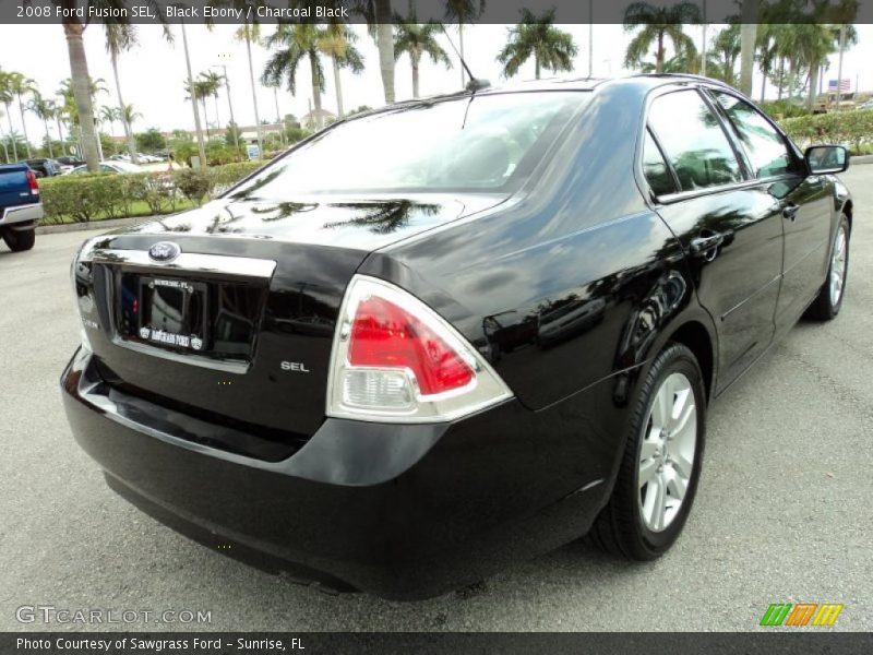Black Ebony / Charcoal Black 2008 Ford Fusion SEL