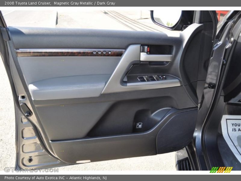 Magnetic Gray Metallic / Dark Gray 2008 Toyota Land Cruiser