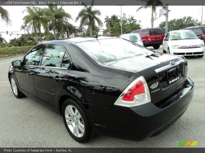 Black Ebony / Charcoal Black 2008 Ford Fusion SEL
