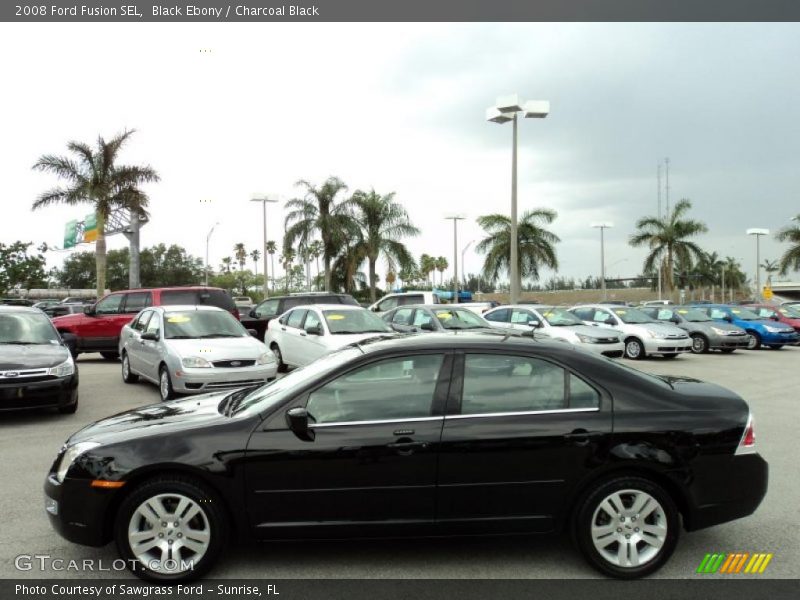 Black Ebony / Charcoal Black 2008 Ford Fusion SEL
