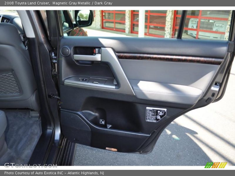 Magnetic Gray Metallic / Dark Gray 2008 Toyota Land Cruiser