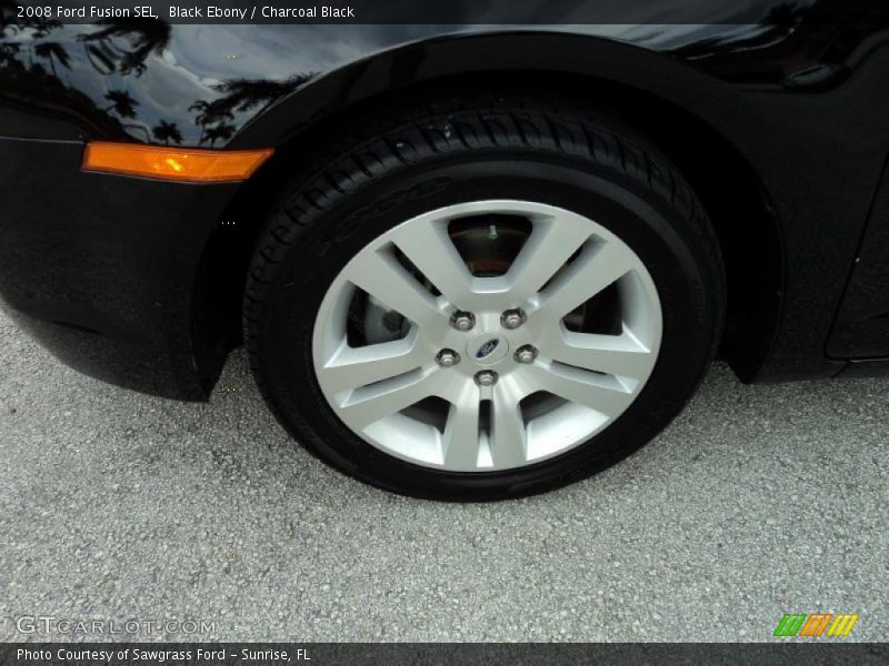 Black Ebony / Charcoal Black 2008 Ford Fusion SEL