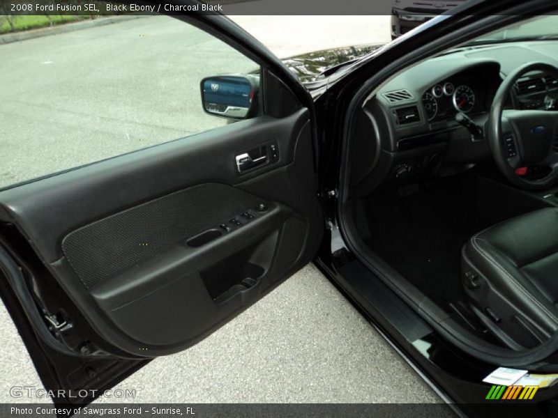 Black Ebony / Charcoal Black 2008 Ford Fusion SEL