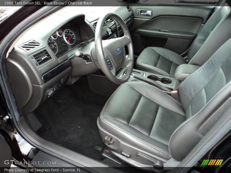 Black Ebony / Charcoal Black 2008 Ford Fusion SEL