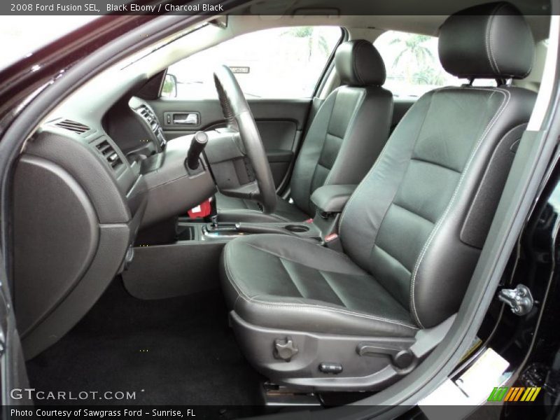 Black Ebony / Charcoal Black 2008 Ford Fusion SEL