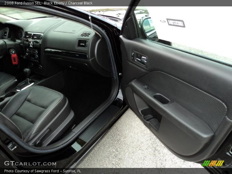Black Ebony / Charcoal Black 2008 Ford Fusion SEL