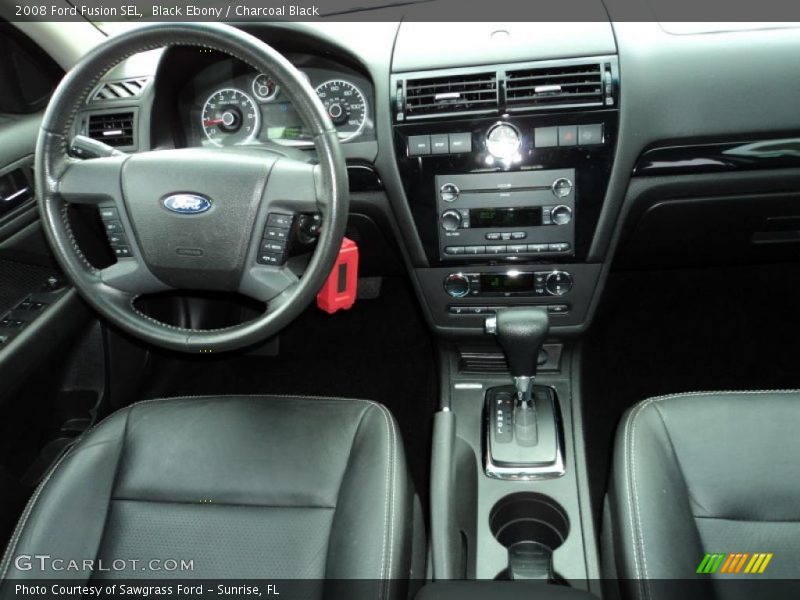 Black Ebony / Charcoal Black 2008 Ford Fusion SEL