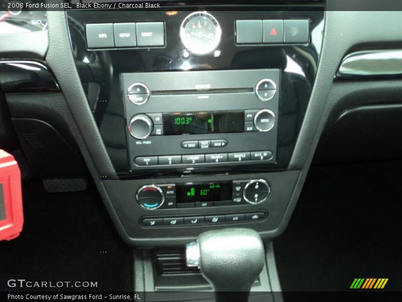 Black Ebony / Charcoal Black 2008 Ford Fusion SEL