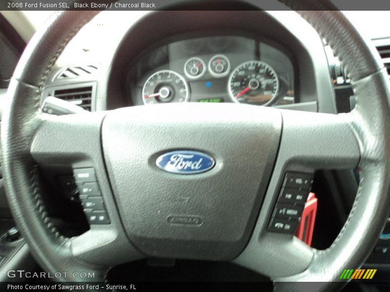 Black Ebony / Charcoal Black 2008 Ford Fusion SEL