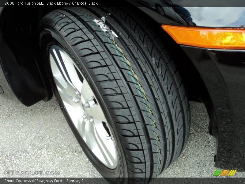 Black Ebony / Charcoal Black 2008 Ford Fusion SEL