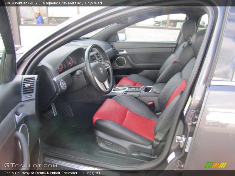  2009 G8 GT Onyx/Red Interior