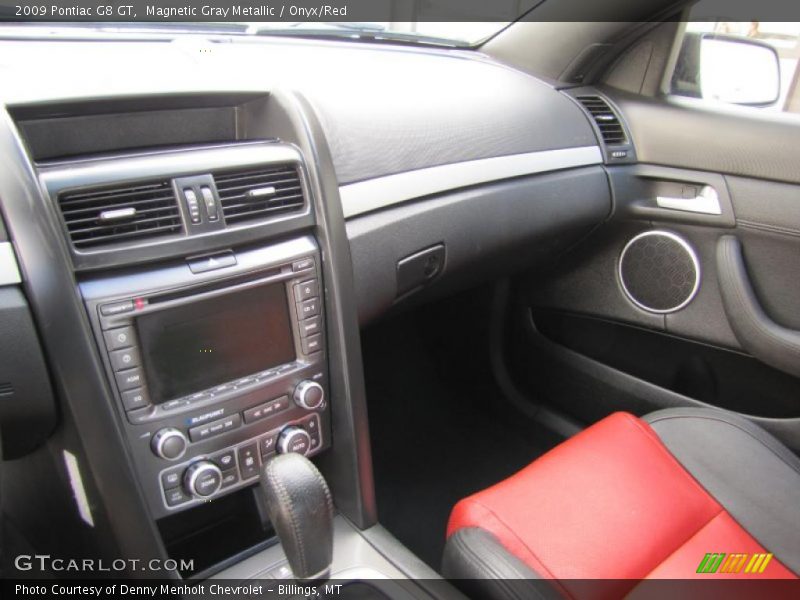 Magnetic Gray Metallic / Onyx/Red 2009 Pontiac G8 GT