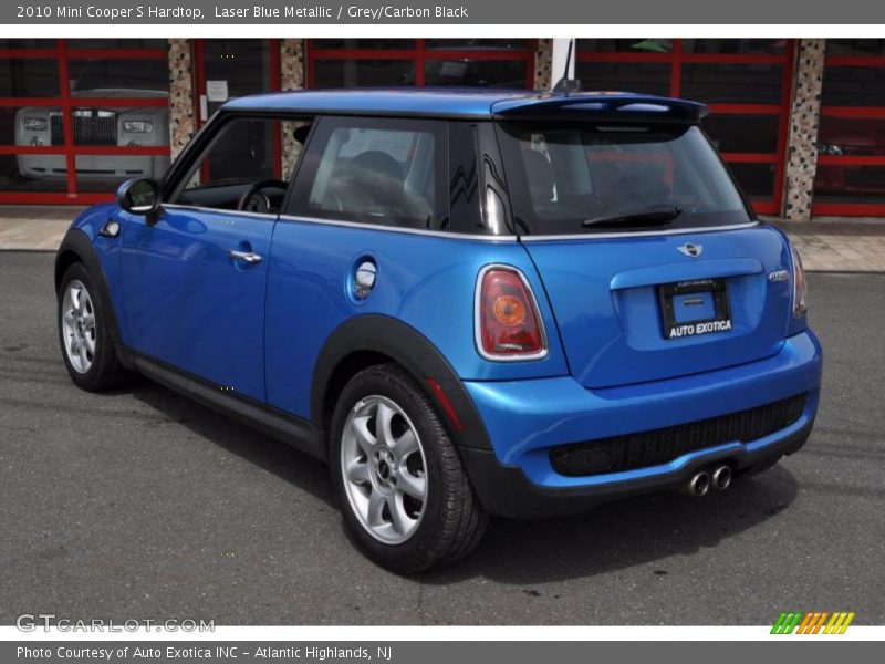 Laser Blue Metallic / Grey/Carbon Black 2010 Mini Cooper S Hardtop