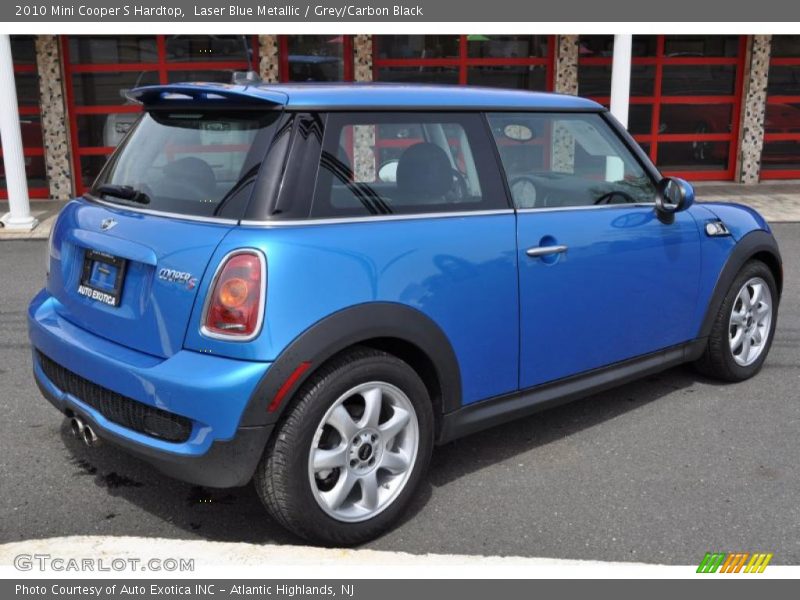 Laser Blue Metallic / Grey/Carbon Black 2010 Mini Cooper S Hardtop