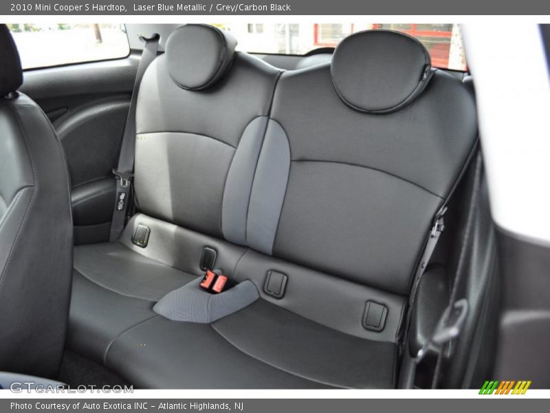  2010 Cooper S Hardtop Grey/Carbon Black Interior