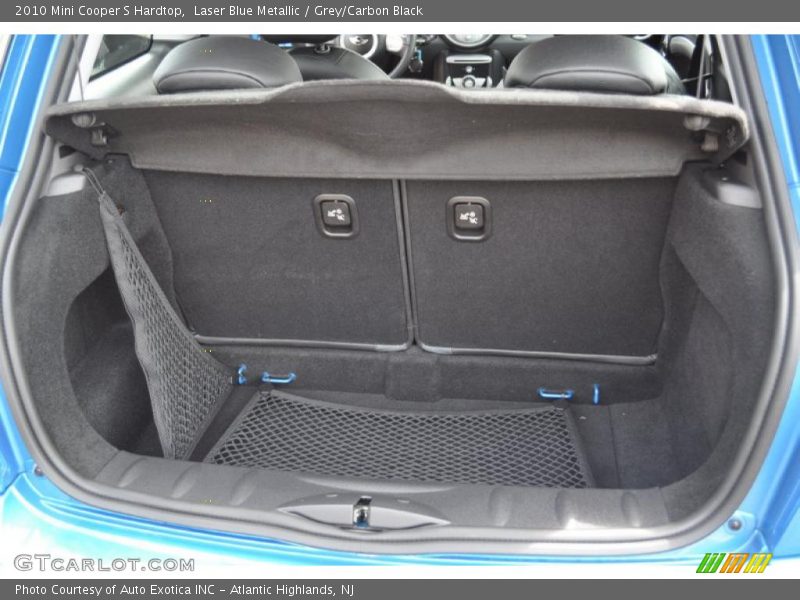  2010 Cooper S Hardtop Trunk