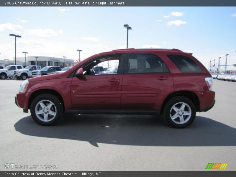 Salsa Red Metallic / Light Cashmere 2006 Chevrolet Equinox LT AWD