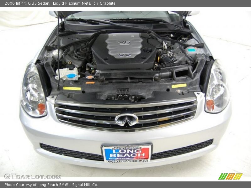 Liquid Platinum Metallic / Graphite 2006 Infiniti G 35 Sedan