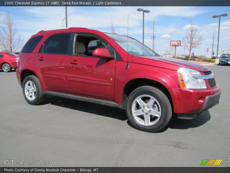 Salsa Red Metallic / Light Cashmere 2006 Chevrolet Equinox LT AWD