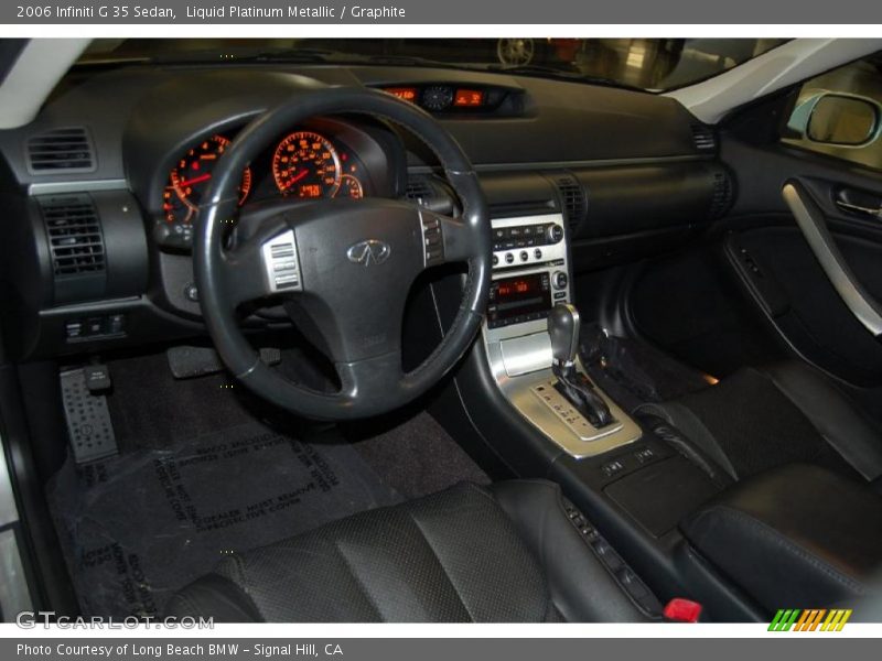Liquid Platinum Metallic / Graphite 2006 Infiniti G 35 Sedan
