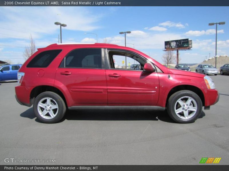 Salsa Red Metallic / Light Cashmere 2006 Chevrolet Equinox LT AWD