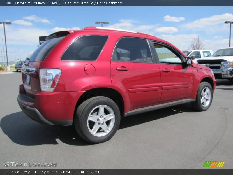 Salsa Red Metallic / Light Cashmere 2006 Chevrolet Equinox LT AWD