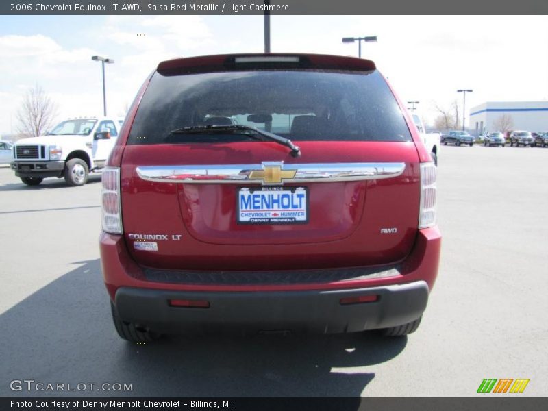Salsa Red Metallic / Light Cashmere 2006 Chevrolet Equinox LT AWD
