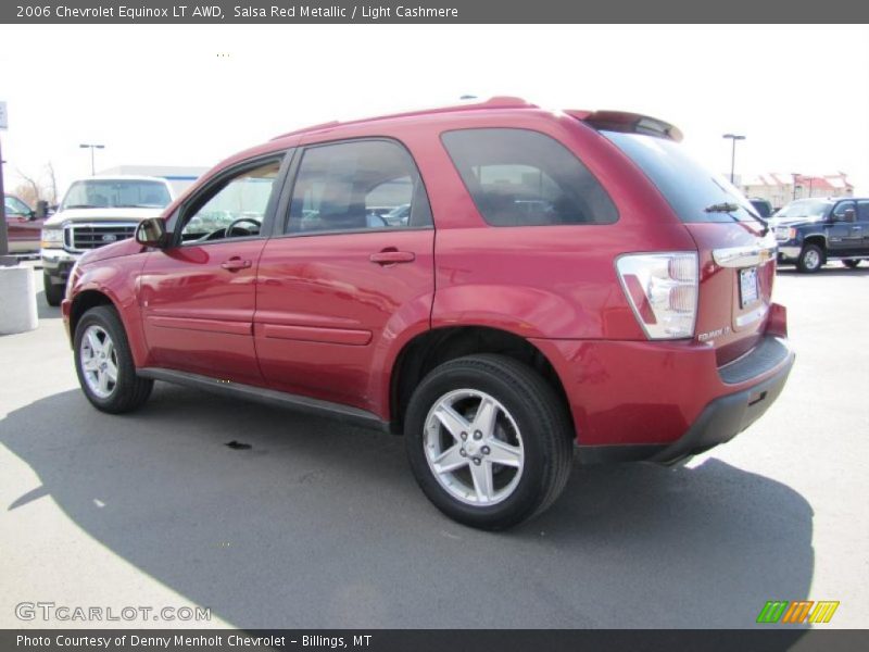 Salsa Red Metallic / Light Cashmere 2006 Chevrolet Equinox LT AWD