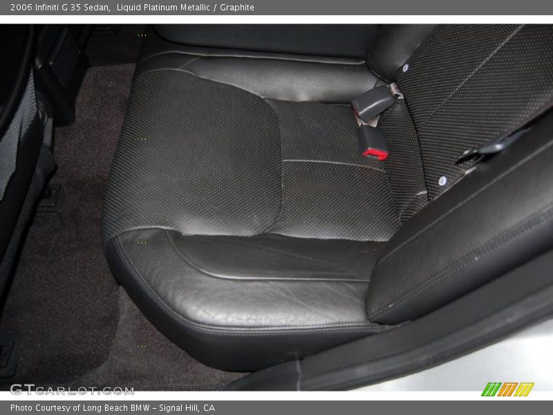 Liquid Platinum Metallic / Graphite 2006 Infiniti G 35 Sedan