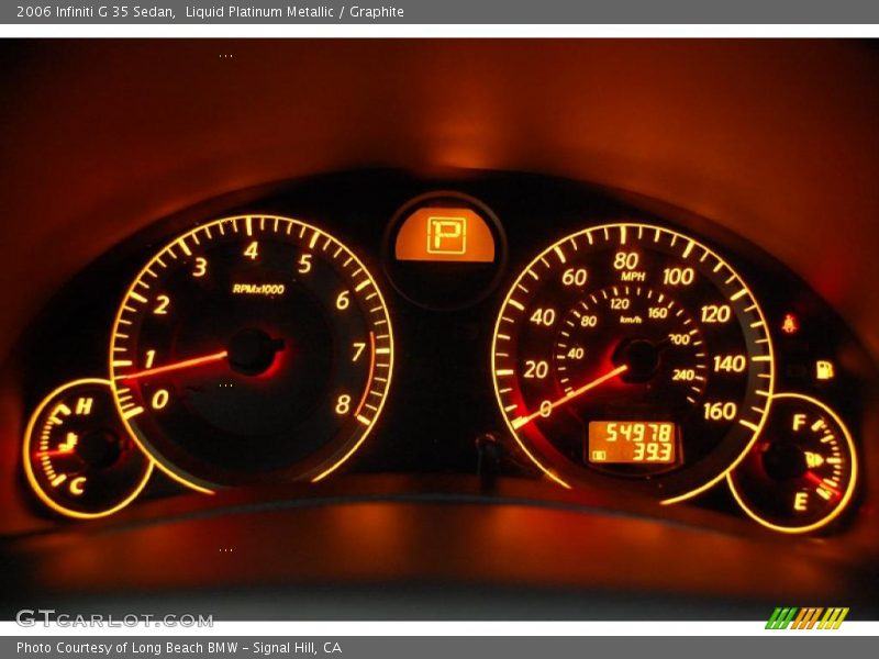 Liquid Platinum Metallic / Graphite 2006 Infiniti G 35 Sedan