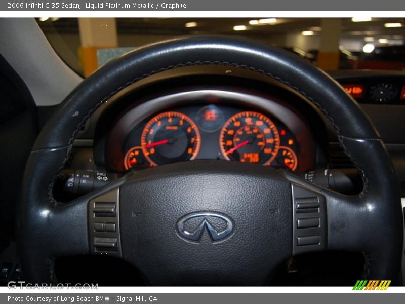 Liquid Platinum Metallic / Graphite 2006 Infiniti G 35 Sedan