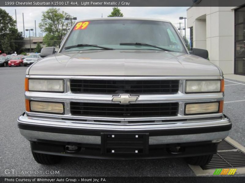 Light Pewter Metallic / Gray 1999 Chevrolet Suburban K1500 LT 4x4