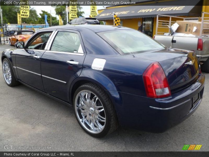 Midnight Blue Pearlcoat / Dark Slate Gray/Light Graystone 2006 Chrysler 300 Touring